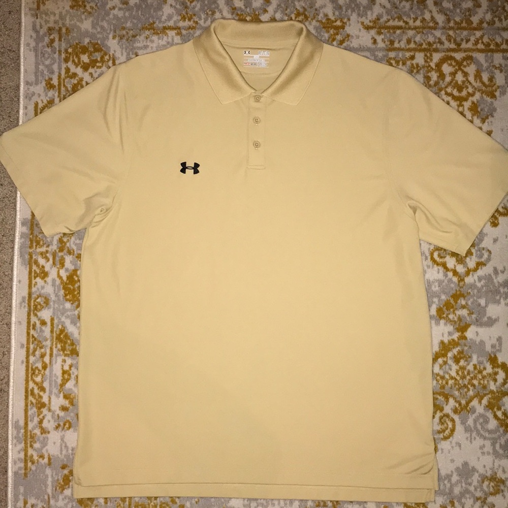 ‼️ LIKE NEW ‼️ Under Armour “heatgear” polo - XL